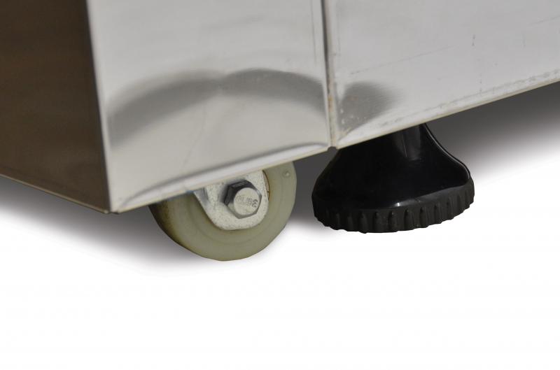 Open Refrigerated Floor Display Showcase with 380 L capacity